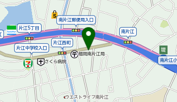 福大前整骨院の地図画像