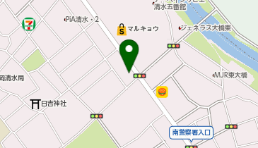 桜家 清水店の地図画像