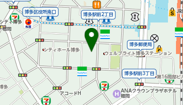カラオケ ビッグエコー 博多駅前博多口店の地図画像