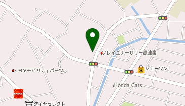 ドッグラン いぬらくの地図画像
