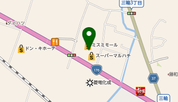 Seria(セリア) 三田ミスミモール店の地図画像