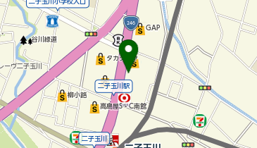 KEEN GARAGE FUTAKOTAMAGAWA(キーン ガラージ フタオタマガワ)の地図画像