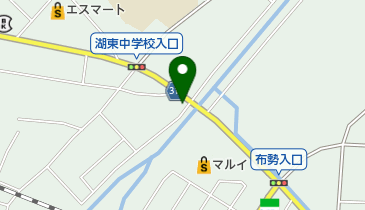サイクルセンターヨネザワ湖山店の地図画像
