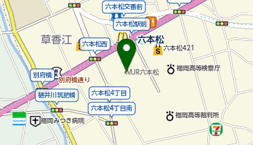 QUON CHOCOLATE & DEMI-SEC(クオン チョコレート アンド ドゥミ セック) 福岡六本松店の地図画像