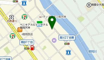 カレーのお店8点9別邸の地図画像