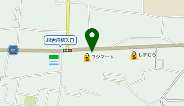 ジョイフーズ 岩舟店の地図画像