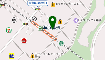 牛タン居酒屋 あくせす 海浜幕張店の地図画像