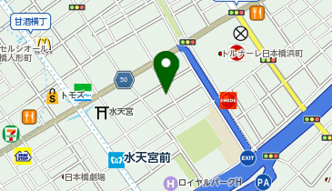 パーソナルジム TRALIA(トラリア) 水天宮前店の地図画像