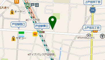 油そば連合会 かず喜の地図画像