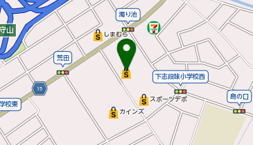 うなぎのうな泰 守山志段味店の地図画像