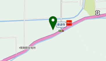 国土交通省 舞鶴雪害基地の地図画像