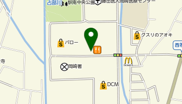 ツルタ楽器 岡崎駅南センターの地図画像