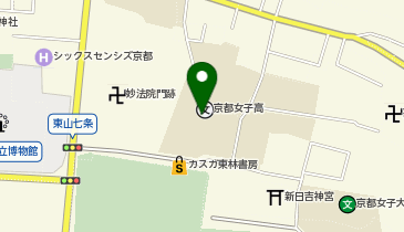 私立京都女子中学校の地図画像