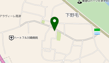 二丁目食堂の地図画像