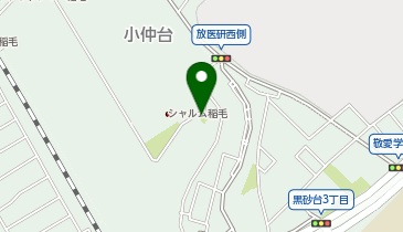 つどい公園の地図画像