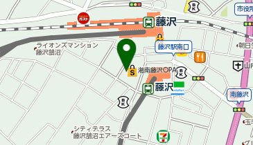 QBハウス 湘南藤沢オーパ店の地図画像