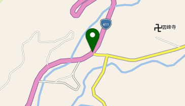 大菩薩峠登山口の地図画像