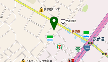 AMORE vintage Aoyama(アモーレヴィンテージ青山)の地図画像