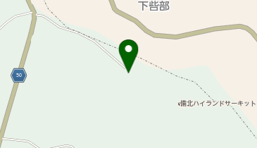 ピオーネ交流館(新見市ぶどう研修施設)の地図画像