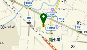 里山里海キッチンの地図画像