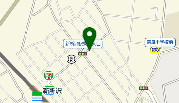 ラドン温浴 新所沢店の地図画像