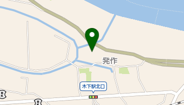 手賀排水機場の地図画像