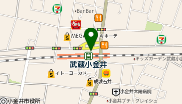 ラフィネ nonowa武蔵小金井店の地図画像