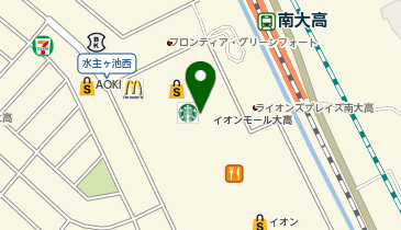 11cut(イレブンカット) イオンモール大高店の地図画像