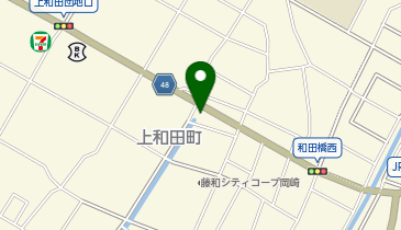 カプサイメン 岡崎店の地図画像