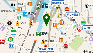 つきじ鈴富 池袋西武店の地図画像