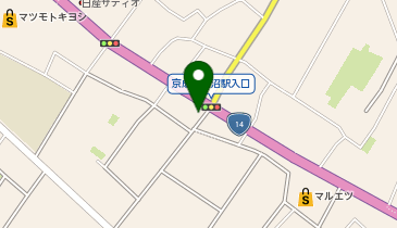 LIKE FOOD Tsudanuma(ライク フード ツダヌマ)の地図画像