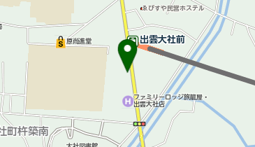 出雲そば めぐみ。惠の地図画像