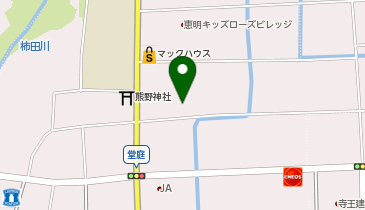 ピーエフシー株式会社ポプラ薬局 堂庭店の地図画像