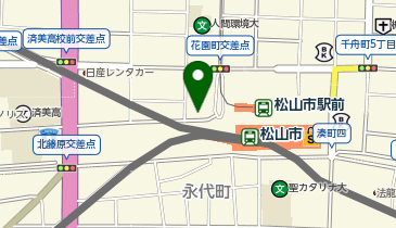 ZEAL BOXING FITNESS(ジール ボクシング フィットネス) 松山駅前店の地図画像