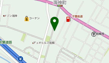 馳走菜 船橋南店の地図画像