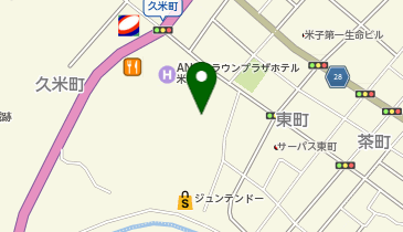 マルイ 久米店の地図画像