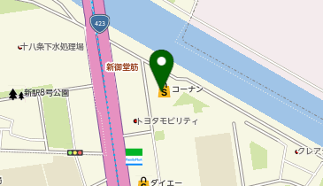 コーナンPRO(プロ) 東三国店の地図画像