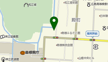 堀川遊覧船 大手前広場乗船場の地図画像