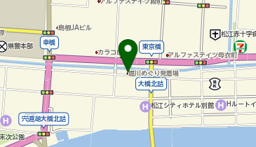 堀川遊覧船 カラコロ広場乗船場の地図画像