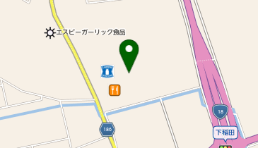 白石接骨院の地図画像
