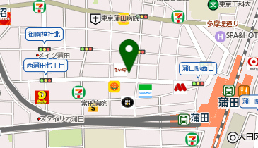 Seek(シーク) 蒲田の地図画像