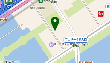 SGC HALL ARIAKE(ホール アリアケ)の地図画像