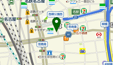 M.wish(エムウイッシュ) 名古屋駅前店の地図画像