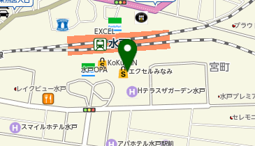 わくわく広場 水戸エクセルみなみ店の地図画像