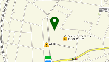 わくわく広場 あかやまJOY店の地図画像