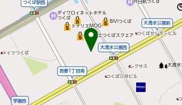 わくわく広場 トナリエクレオつくば店の地図画像