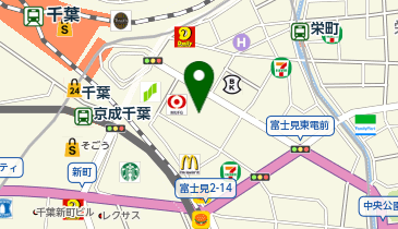 わくわく広場 千葉駅前店の地図画像