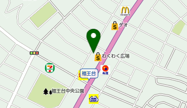 わくわく広場 福王台店の地図画像