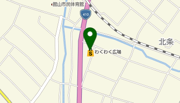 わくわく広場 館山店の地図画像