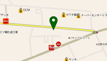 わくわく広場 八街店の地図画像